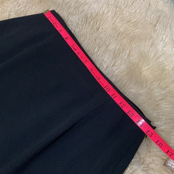 Long black beaded elegant skirt size 8 - Picture 6 of 10